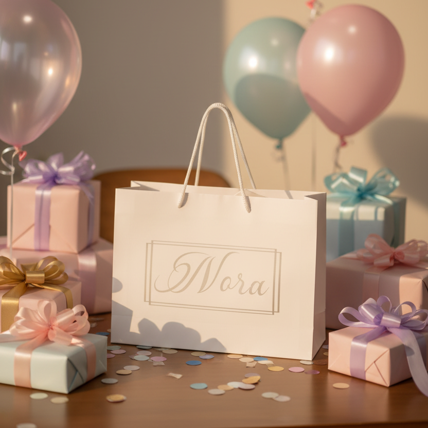 Sac cadeau personnalisé