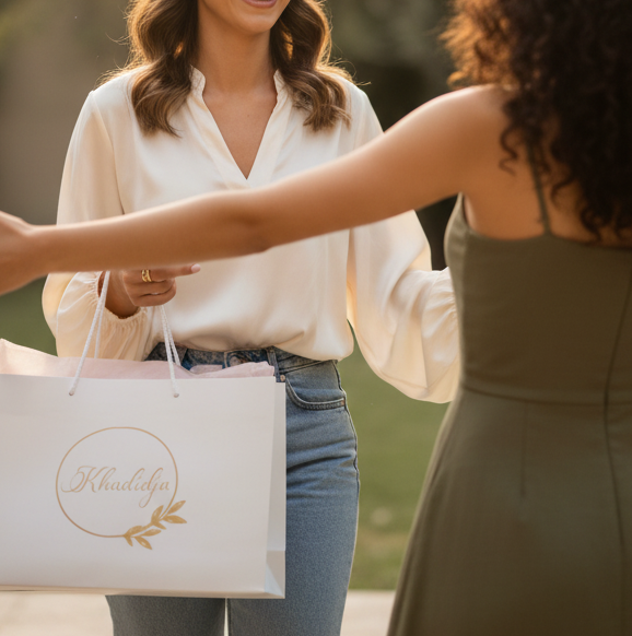Sac cadeau personnalisé