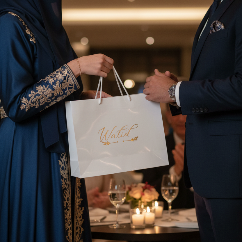 Sac cadeau personnalisé
