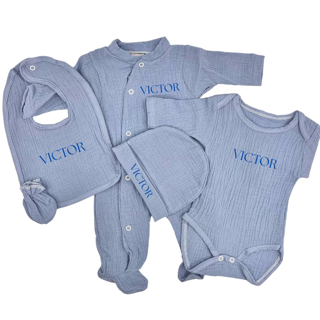 Coffret Naissance Bébé Personnalisé I 0-3 mois