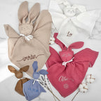 Coffret bébé - Carnet de santé, doudou, attache tétine