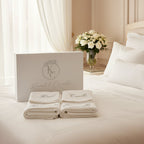 Cadeau de mariage - coffret serviettes dans une boite cadeau