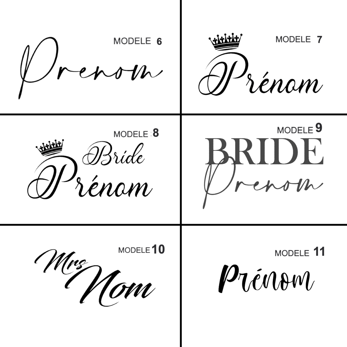 Stickers adhésifs seuls