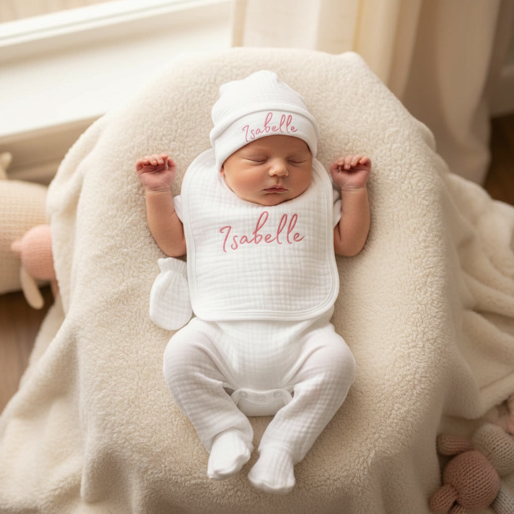 Coffret Naissance Bébé Personnalisé I 0-3 mois